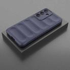 For Samsung Galaxy S25 FE 5G Magic Shield TPU + Flannel Phone Case(Dark Blue) - 2