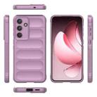 For Samsung Galaxy S25 FE 5G Magic Shield TPU + Flannel Phone Case(Purple) - 3