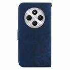 For Redmi 14C 4G Little Tiger Embossed Leather Phone Case(Dark Blue) - 3