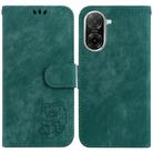For Redmi A5 4G 173.3mm Little Tiger Embossed Leather Phone Case(Green) - 1