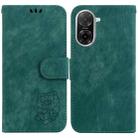 For Redmi A5 4G 171.7mm Little Tiger Embossed Leather Phone Case(Green) - 1