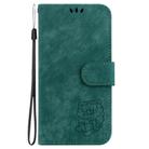 For Xiaomi 14T Pro Little Tiger Embossed Leather Phone Case(Green) - 2