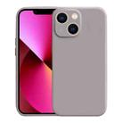 For iPhone 13 Liquid Silicone MagSafe Phone Case(Khaki) - 1