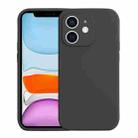 For iPhone 11 Liquid Silicone MagSafe Phone Case(Black) - 1