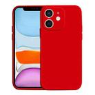 For iPhone 11 Liquid Silicone MagSafe Phone Case(Red) - 1