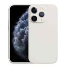 For iPhone 11 Pro Liquid Silicone MagSafe Phone Case(White) - 1