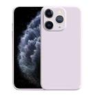 For iPhone 11 Pro Liquid Silicone MagSafe Phone Case(Purple) - 1