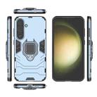 For Samsung Galaxy S25+ 5G PC + TPU Shockproof Protective Phone Case with Magnetic Ring Holder(Navy Blue) - 3