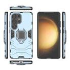 For Samsung Galaxy S25 Ultra 5G PC + TPU Shockproof Protective Phone Case with Magnetic Ring Holder(Navy Blue) - 3