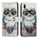 For Honor 9X Global / Huawei P Smart Z 3D Painting Horizontal Flip Leather Phone Case(Grey Owl) - 2