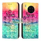 For Honor 50 Lite / Huawei Nova 8i 3D Painting Horizontal Flip Leather Phone Case(Chasing Dreams) - 2