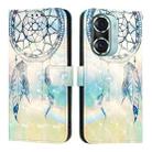 For Honor 60 Pro 3D Painting Horizontal Flip Leather Phone Case(Dream Wind Chimes) - 2