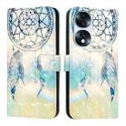 For Honor 70 3D Painting Horizontal Flip Leather Phone Case(Dream Wind Chimes) - 2