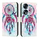 For Honor 70 3D Painting Horizontal Flip Leather Phone Case(Color Drop Wind Chimes) - 2