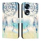 For Honor 70 Pro 3D Painting Horizontal Flip Leather Phone Case(Dream Wind Chimes) - 2