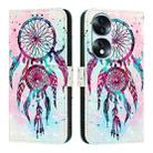 For Honor 70 Pro 3D Painting Horizontal Flip Leather Phone Case(Color Drop Wind Chimes) - 2