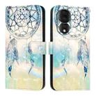 For Honor 80 3D Painting Horizontal Flip Leather Phone Case(Dream Wind Chimes) - 2