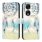 For Honor 90 3D Painting Horizontal Flip Leather Phone Case(Dream Wind Chimes) - 2