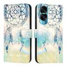 For Honor 90 Lite / X50i 3D Painting Horizontal Flip Leather Phone Case(Dream Wind Chimes) - 2