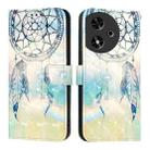 For Honor Play 50 3D Painting Horizontal Flip Leather Phone Case(Dream Wind Chimes) - 2