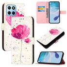 For Honor X8 5G / X8a / X6 / X6s Global 3D Painting Horizontal Flip Leather Phone Case(Flower) - 1