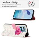 For Honor X8 5G / X8a / X6 / X6s Global 3D Painting Horizontal Flip Leather Phone Case(Flower) - 3