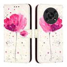 For Honor X30 2021 / X9 4G / 5G 3D Painting Horizontal Flip Leather Phone Case(Flower) - 2