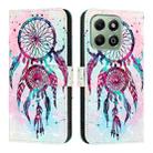 For Honor X6b 3D Painting Horizontal Flip Leather Phone Case(Color Drop Wind Chimes) - 2