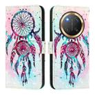 For Honor X9c 5G 3D Painting Horizontal Flip Leather Phone Case(Color Drop Wind Chimes) - 2