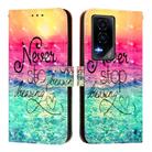 For Honor GT 3D Painting Horizontal Flip Leather Phone Case(Chasing Dreams) - 2