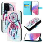 For Honor GT 3D Painting Horizontal Flip Leather Phone Case(Color Drop Wind Chimes) - 1