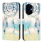 For Honor 300 3D Painting Horizontal Flip Leather Phone Case(Dream Wind Chimes) - 2