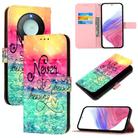 For Honor X9C Smart 5G 3D Painting Horizontal Flip Leather Phone Case(Chasing Dreams) - 1