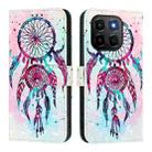 For Honor X6c 4G 3D Painting Horizontal Flip Leather Phone Case(Color Drop Wind Chimes) - 2