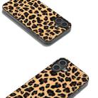 For iPhone 16 Plus Black Frame Leopard Phone Case(Leopard Print) - 2