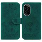 For Huawei nova 13 Pro Butterfly Rose Embossed Leather Phone Case(Green) - 1