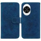 For Huawei nova 14 Butterfly Rose Embossed Leather Phone Case(Blue) - 1