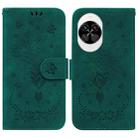 For Huawei nova 14 Butterfly Rose Embossed Leather Phone Case(Green) - 1