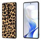 For vivo S19 Pro Black Frame Leopard Phone Case(Leopard Print) - 1