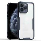 For iPhone 11 Pro Armor Shockproof PC Hybrid TPU Phone Case(Black) - 1