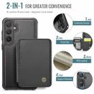 For Samsung Galaxy S24 FE 5G JEEHOOD J05 Business Magnetic Style RFID Leather Phone Case(Black) - 2