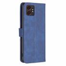 For Samsung Galaxy XCover 7 Pro Magnetic Buckle Rhombus Texture Leather Phone Case(Blue) - 3