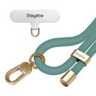 DUX DUICS PL-ONE Universal Silicone Phone Lanyard(Dark Green) - 2