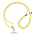 DUX DUICS PL-ONE Universal Silicone Phone Lanyard(Yellow) - 1