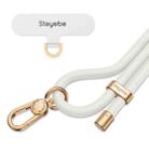 DUX DUICS PL-ONE Universal Silicone Phone Lanyard(White) - 2