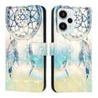 For Redmi Note 12 Turbo / Xiaomi Poco F5 3D Painting Horizontal Flip Leather Phone Case(Dream Wind Chimes) - 2