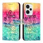 For Redmi Note 12 Turbo / Xiaomi Poco F5 3D Painting Horizontal Flip Leather Phone Case(Chasing Dreams) - 2