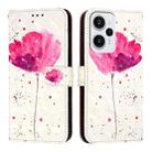 For Redmi Note 12 Turbo / Xiaomi Poco F5 3D Painting Horizontal Flip Leather Phone Case(Flower) - 2