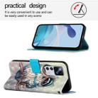 For Redmi K50 Ultra / Xiaomi 12T / 12T Pro 3D Painting Horizontal Flip Leather Phone Case(Grey Owl) - 3