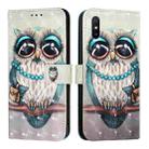 For Redmi 9A / Redmi 9i / 9AT 3D Painting Horizontal Flip Leather Phone Case(Grey Owl) - 2